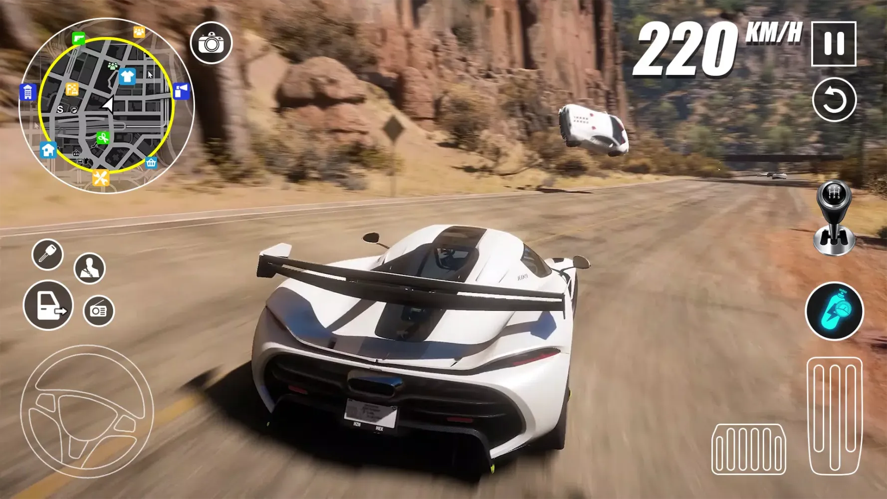 Traffic Driving Car Crash Screenshots