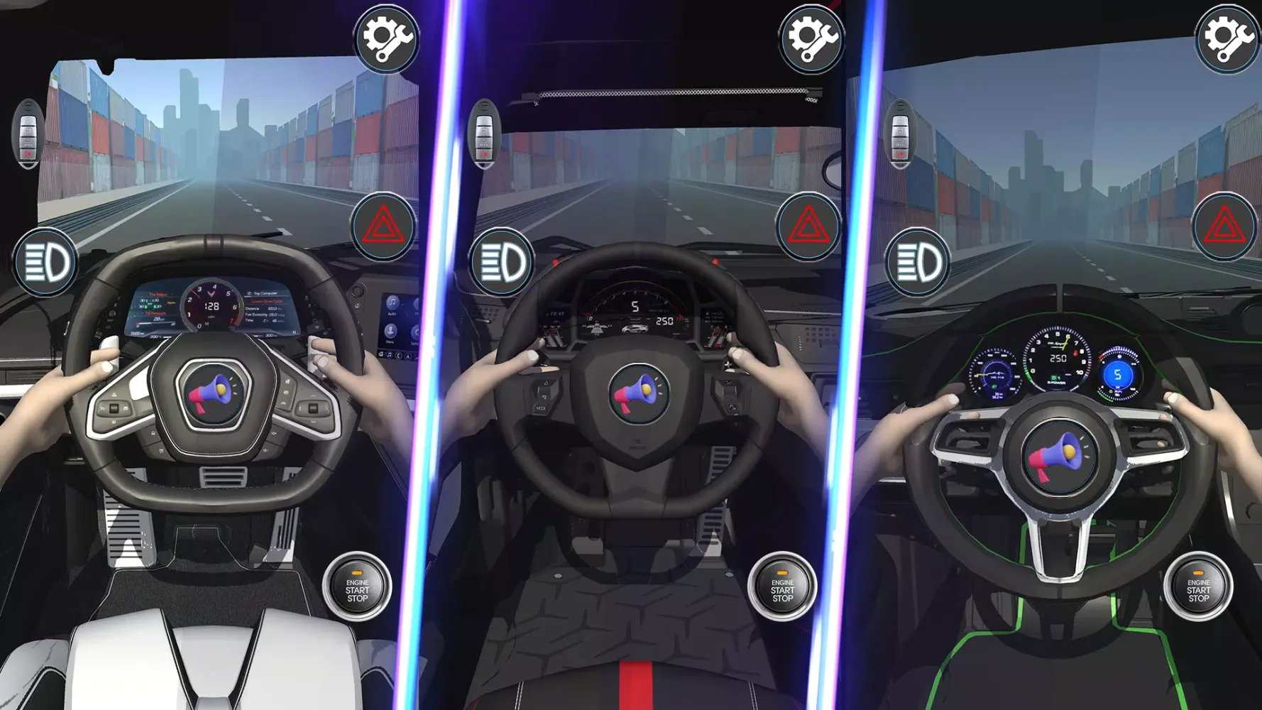 Capturas de pantalla de Car Engine Sound Simulator
