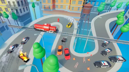 Line Race: Police Pursuit स्क्रीनशॉट