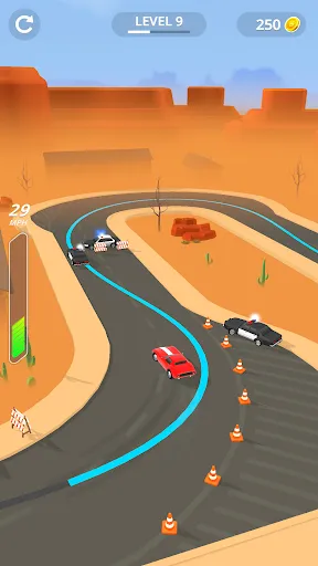 Line Race: Police Pursuit स्क्रीनशॉट
