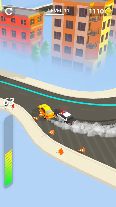 ภาพหน้าจอของ Line Race: Police Pursuit