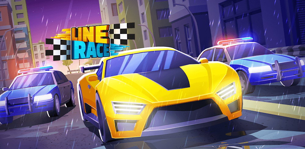 Line Race: Police Pursuit