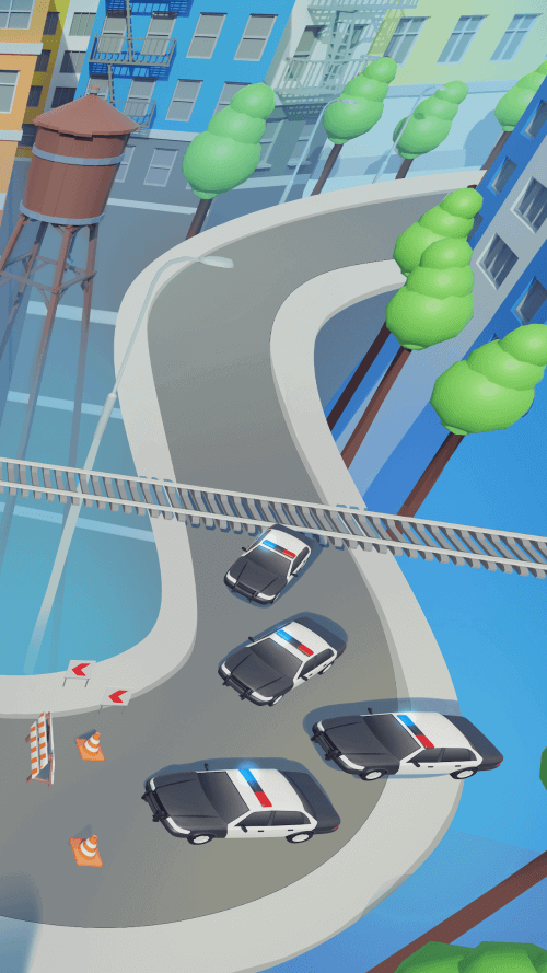 Line Race: Police Pursuit-screenshot-3