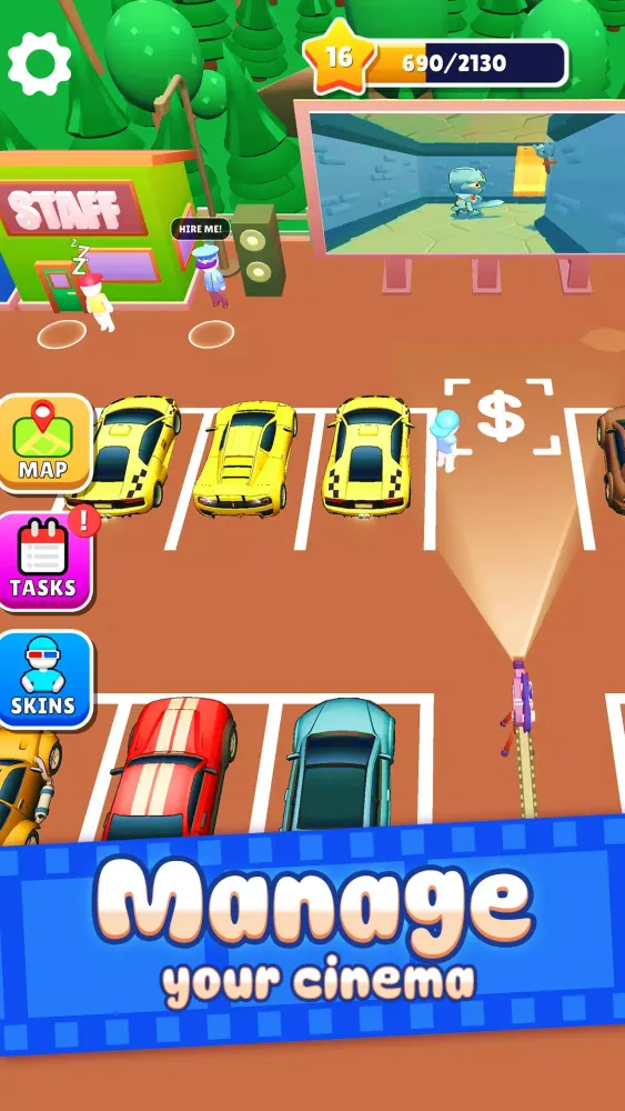 Drive-in Cinema: Idle Game Screenshots