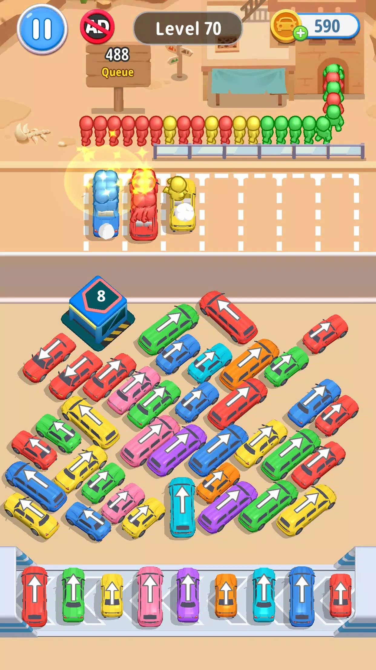 Car Jam Solver Screenshots