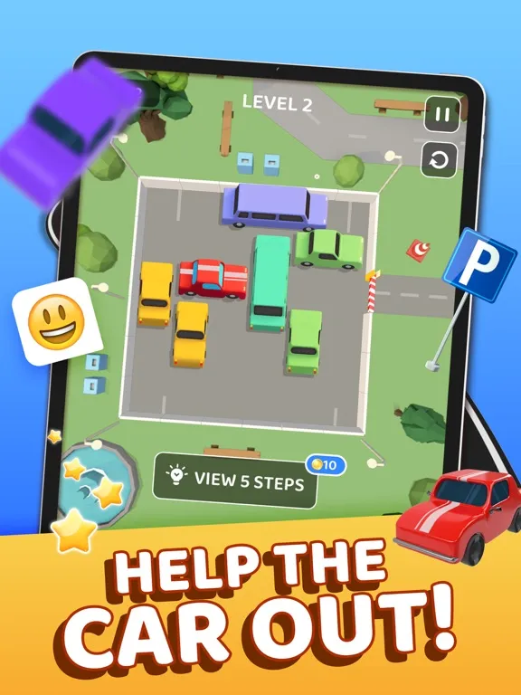 Capturas de pantalla de Parking Jam: Unblock Car iPad 