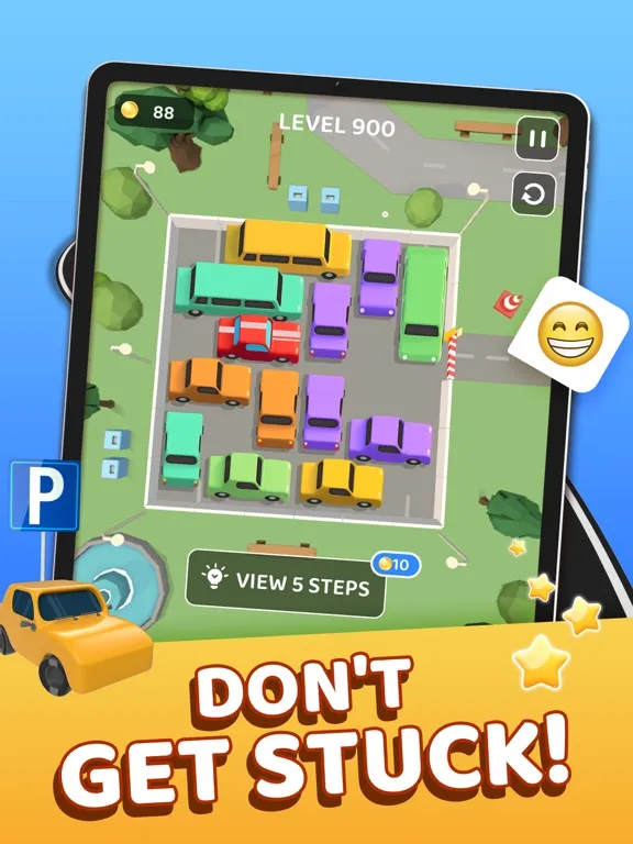 Capturas de pantalla de Parking Jam: Unblock Car iPad 