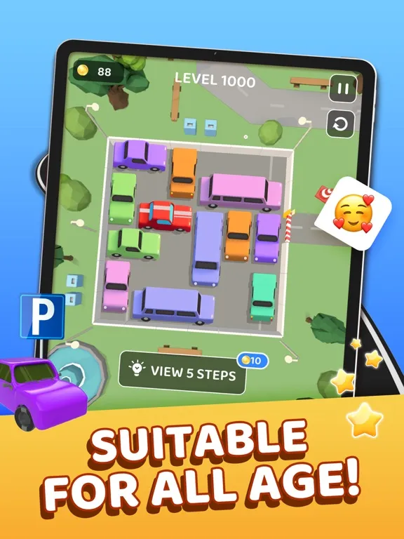 Capturas de pantalla de Parking Jam: Unblock Car iPad 