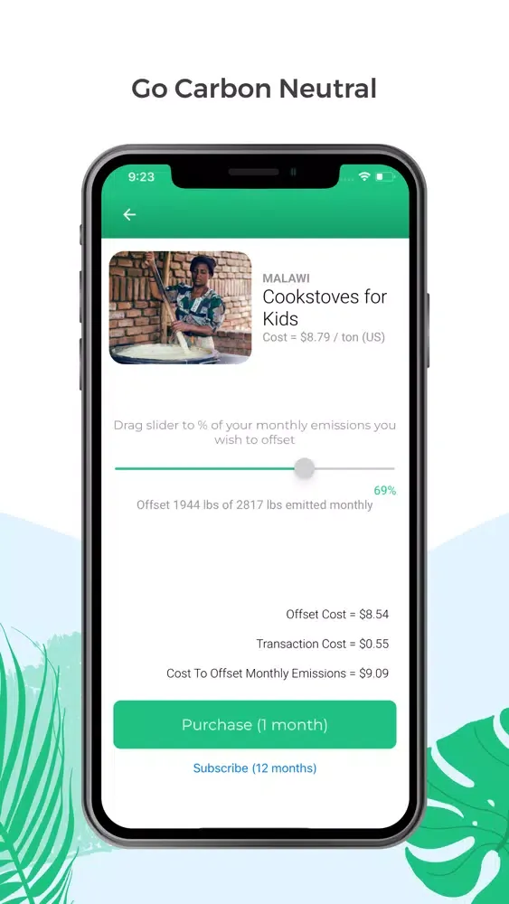 Carbon Down- Go Carbon Neutral سکرین شاٹس