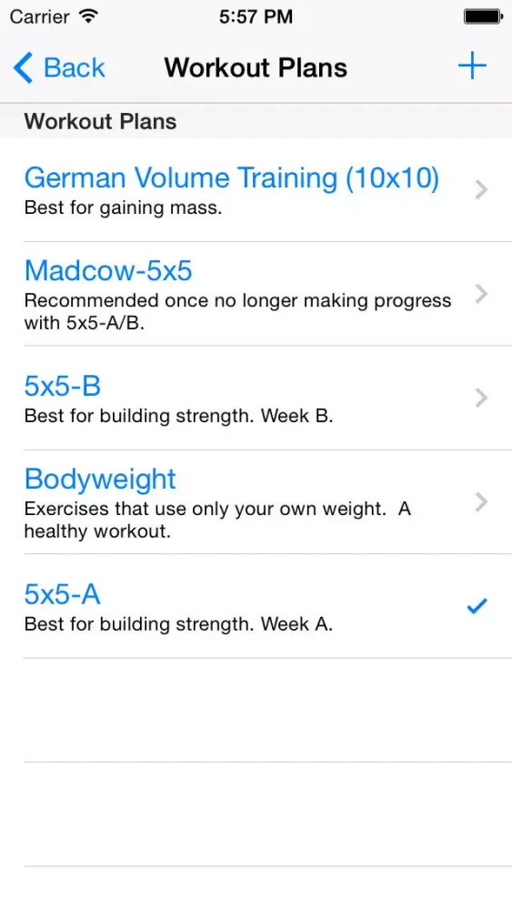 Capturas de pantalla de Carbon Fitness