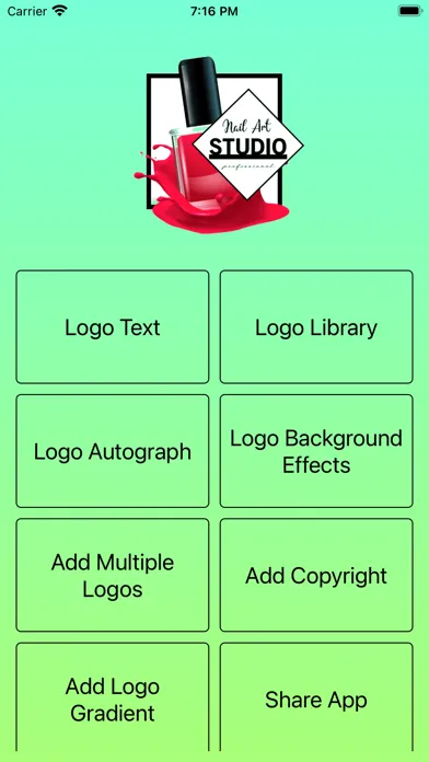 Capturas de tela do Design Logo Maker for Business