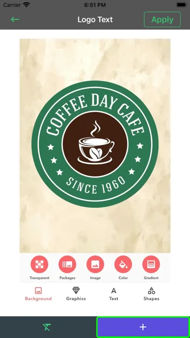 Capturas de tela do Design Logo Maker for Business