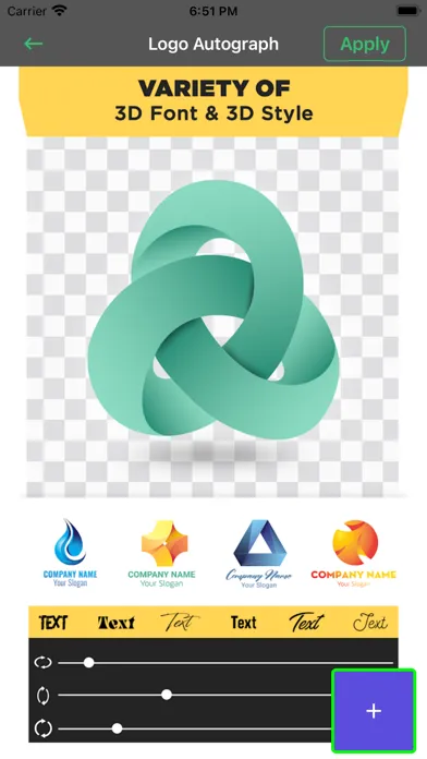 Capturas de tela do Design Logo Maker for Business