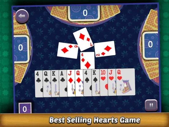 Hearts Card Game+ iPad 应用截图