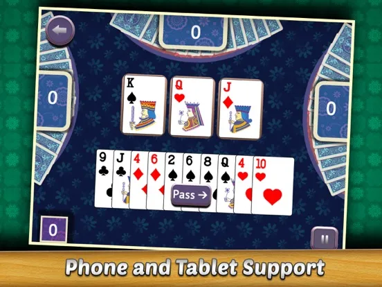 Hearts Card Game+ iPad 应用截图