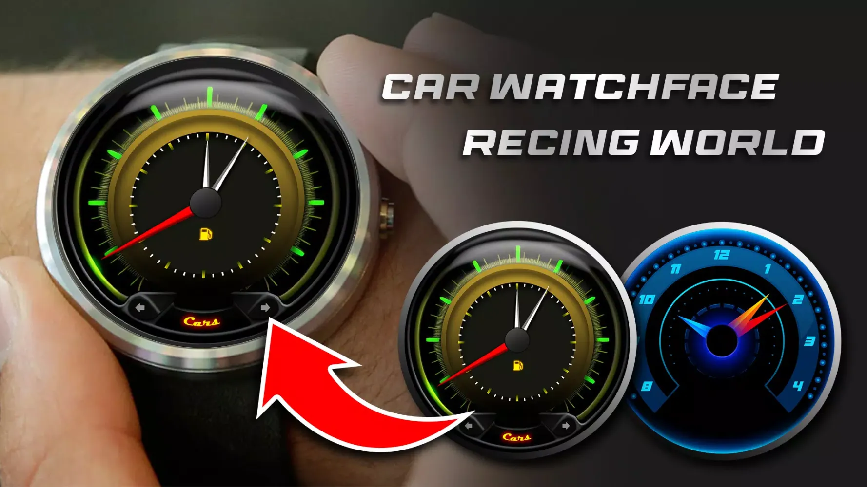 Car Dash Watchfaces: Wear OS应用截图