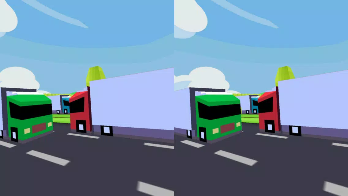 Zrzuty ekranu VR Street Jump for Google Cardboard