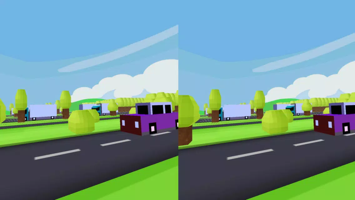Zrzuty ekranu VR Street Jump for Google Cardboard