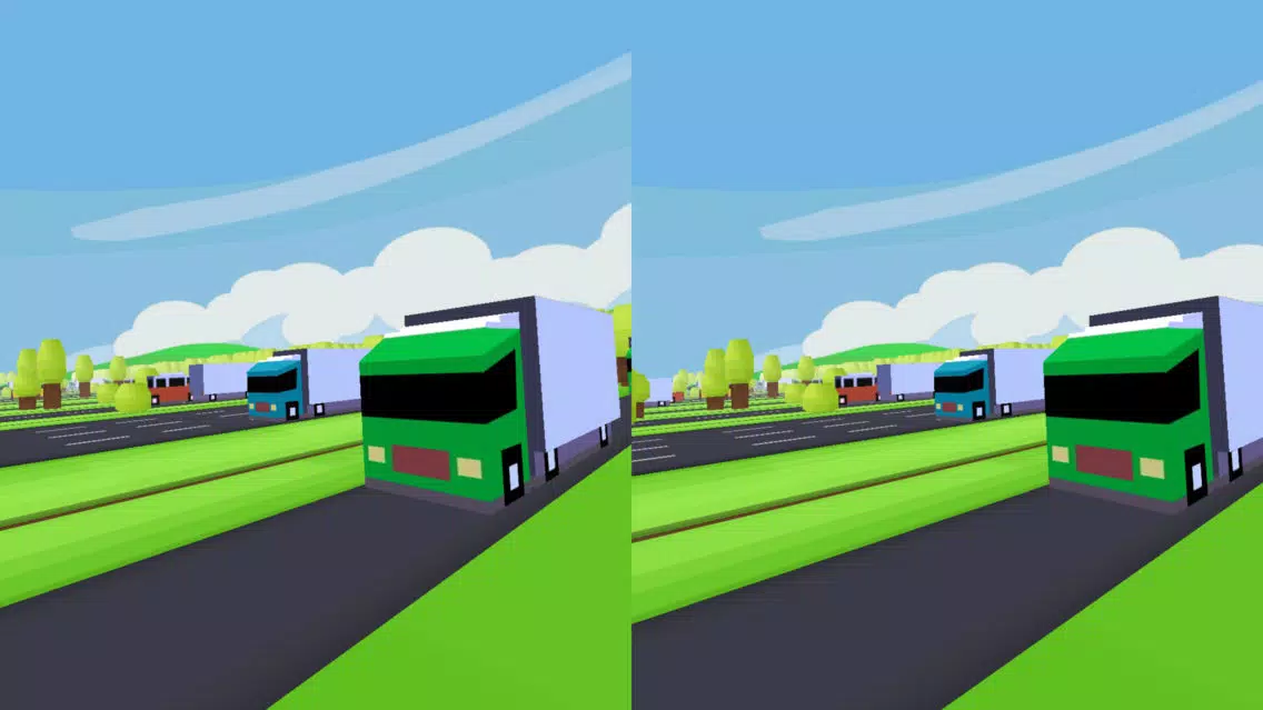 Zrzuty ekranu VR Street Jump for Google Cardboard