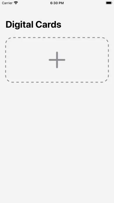 eCardify Digital business card スクリーンショット