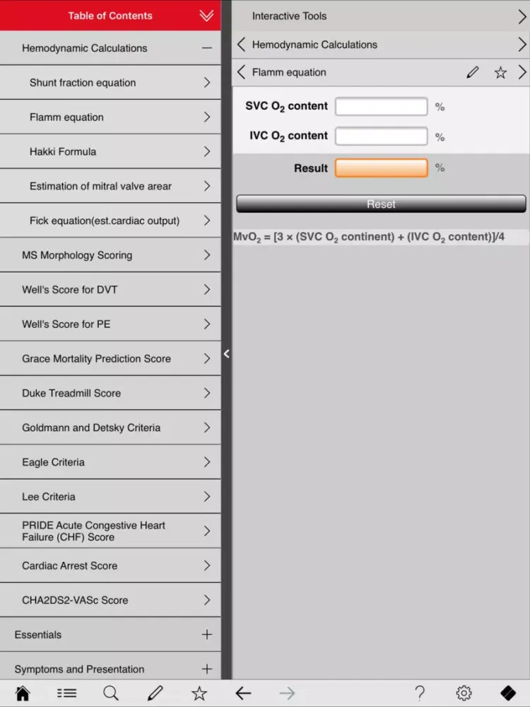 Screenshot di Cardiology pocket iPad 