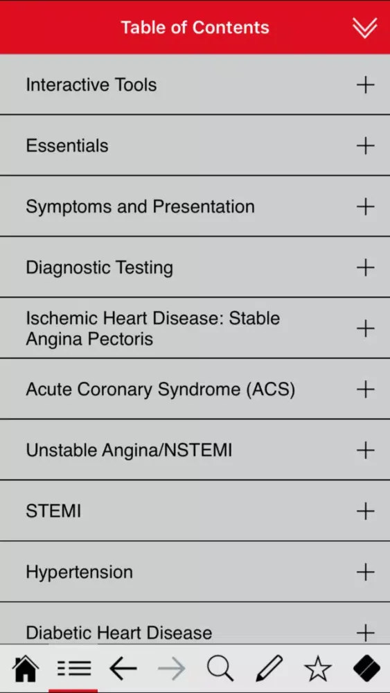 Screenshot di Cardiology pocket