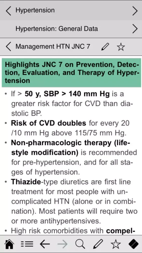 Screenshot di Cardiology pocket