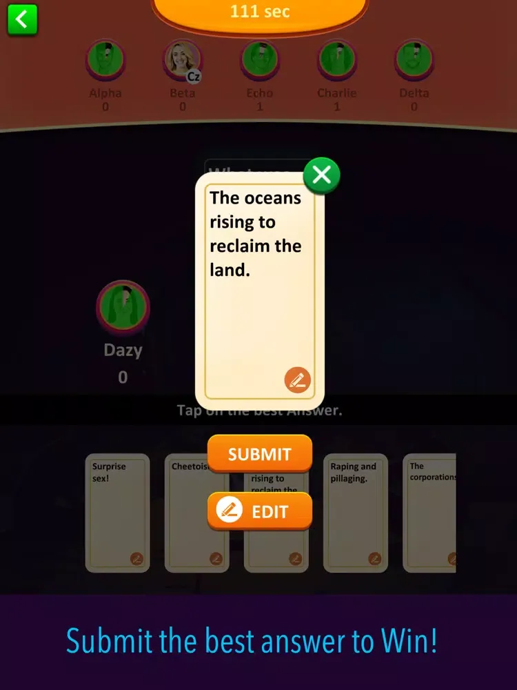 Bad Cards: Against Humanity! iPad  Ekran Görüntüleri