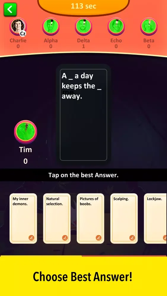 Bad Cards: Against Humanity! Ekran Görüntüleri