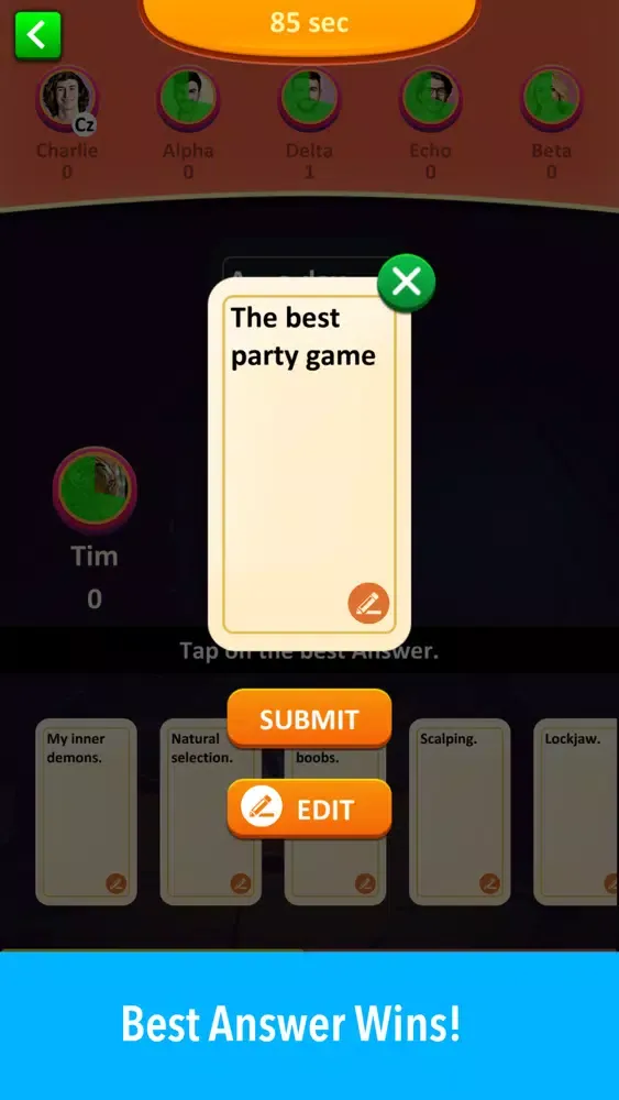 Bad Cards: Against Humanity! Ekran Görüntüleri