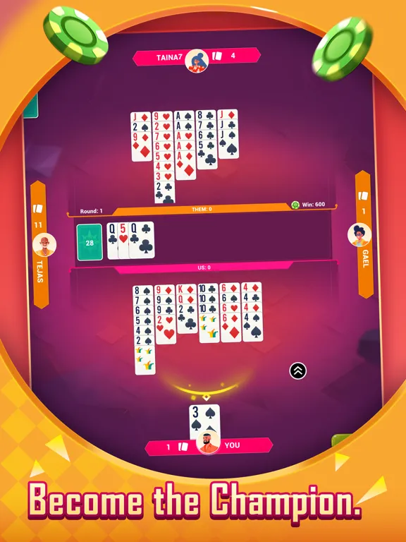 Скриншоты Buraco  Card Game iPad 