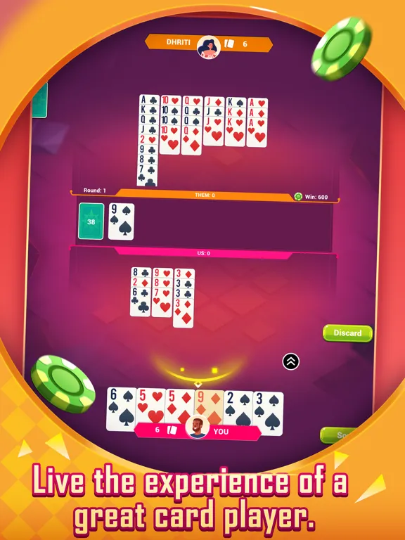 Скриншоты Buraco  Card Game iPad 