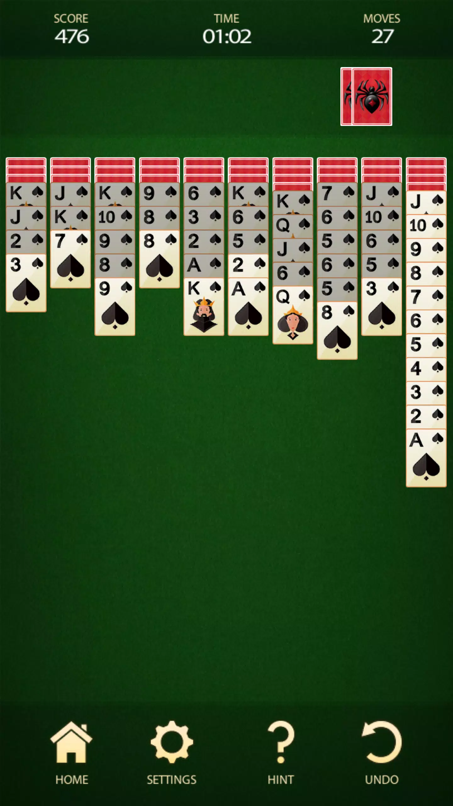 تصاویر Spider Solitaire: Card Game