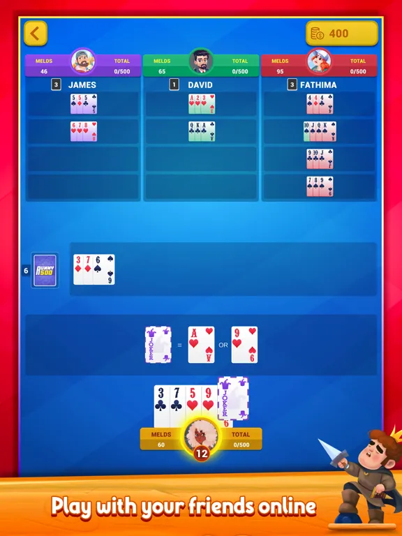 Rummy 500! iPad  스크린샷