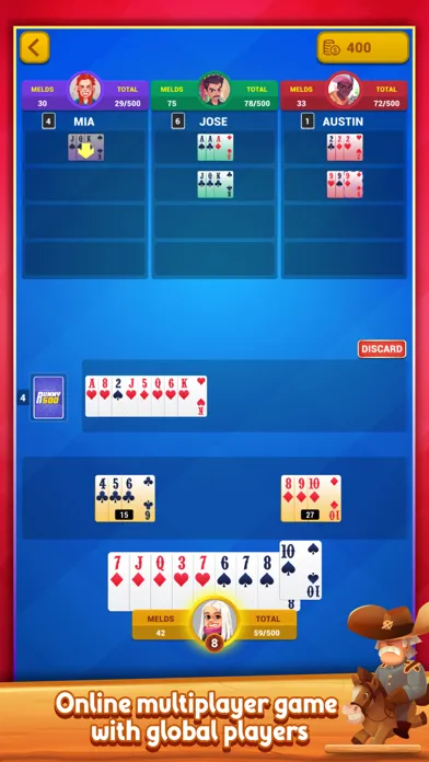Rummy 500! 스크린샷
