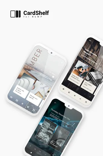 Card Shelf for KLWP スクリーンショット
