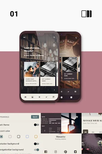Card Shelf for KLWP スクリーンショット