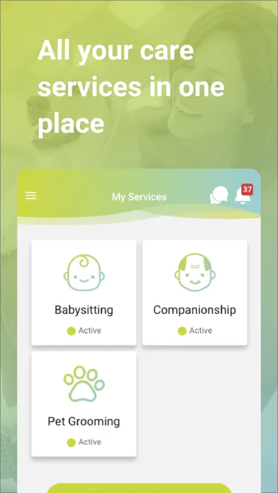 Скриншоты Okie Dokie Provider App