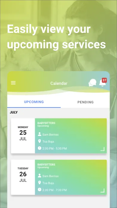 Скриншоты Okie Dokie Provider App