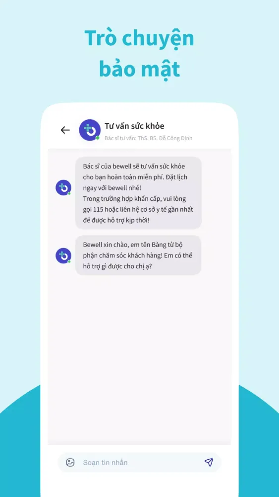 bewell - Health teleconsultant Screenshots