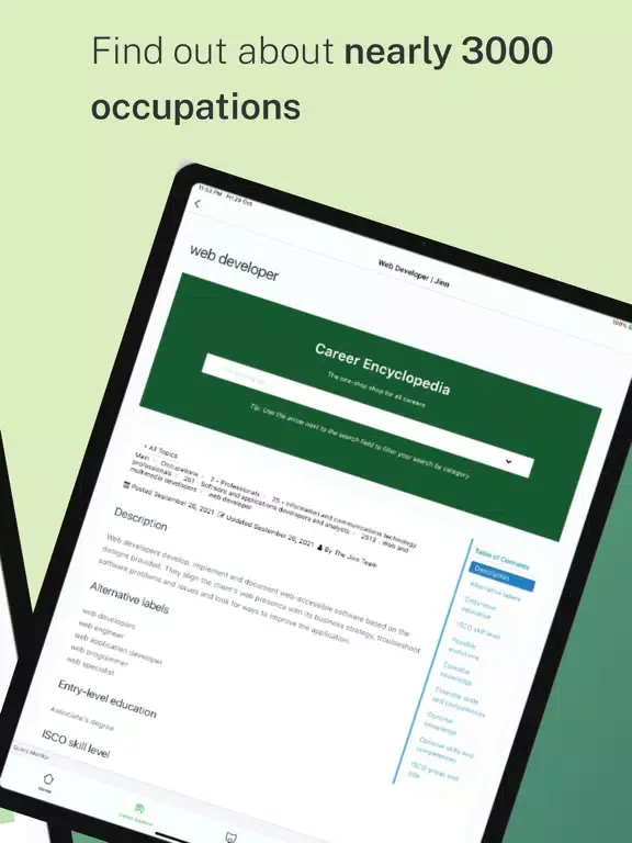 Jinn - Career Advisor iPad  Screenshots