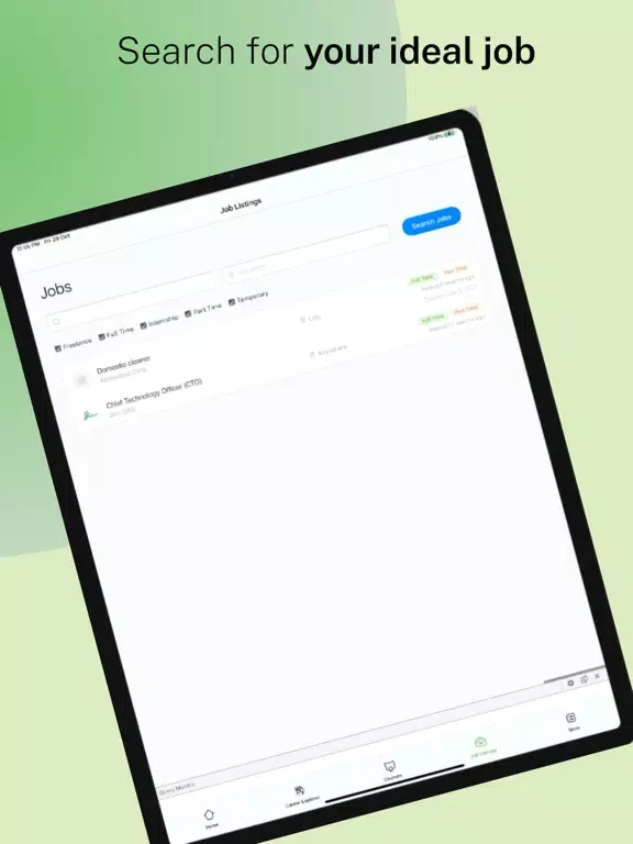 Jinn - Career Advisor iPad  Screenshots