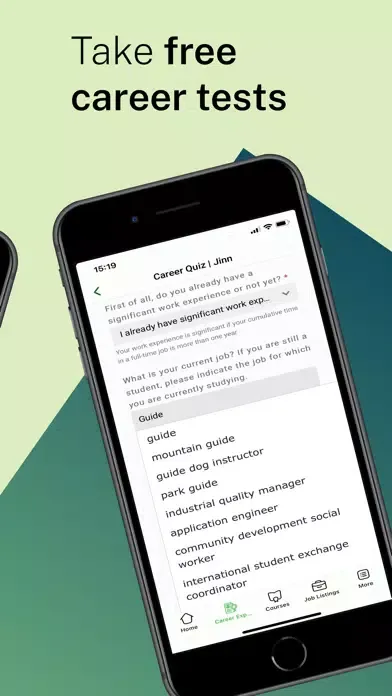 Jinn - Career Advisor Screenshots
