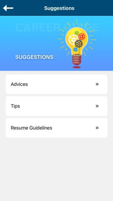 Career Guidance应用截图