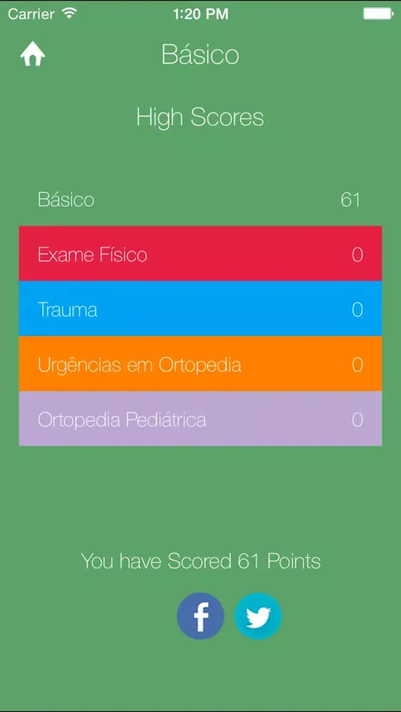 Screenshot di Orthopedics! Graduação