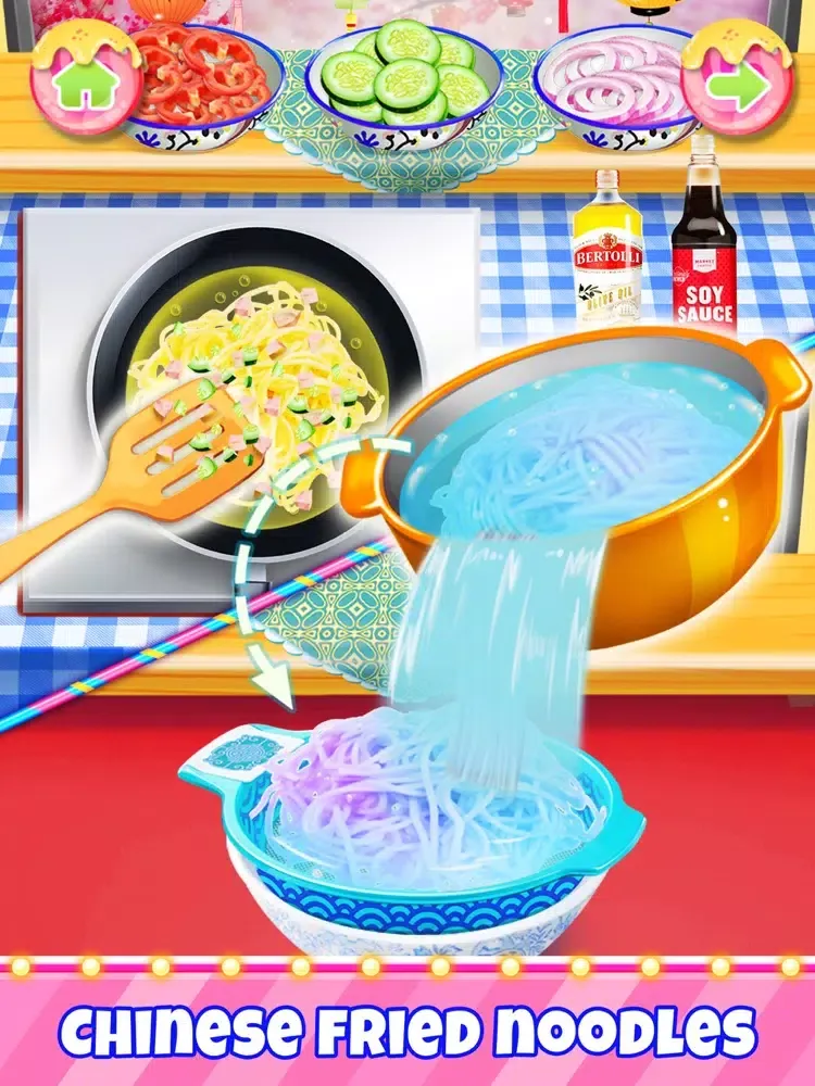 ภาพหน้าจอของ Unicorn Carnival Fair Food iPad 