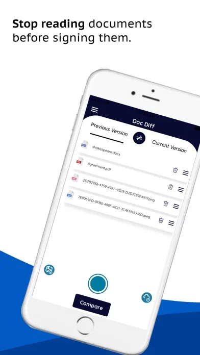 Doc Diff - Compare your Docs سکرین شاٹس