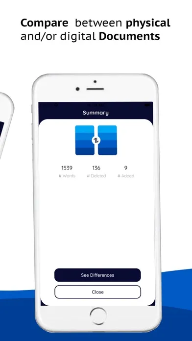 Doc Diff - Compare your Docs سکرین شاٹس