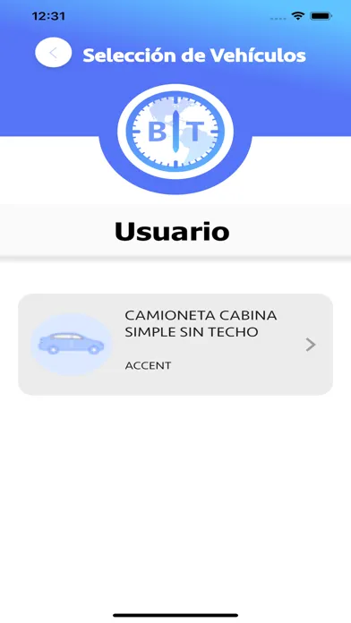 Скриншоты Bitacora Vista TI - Carpool