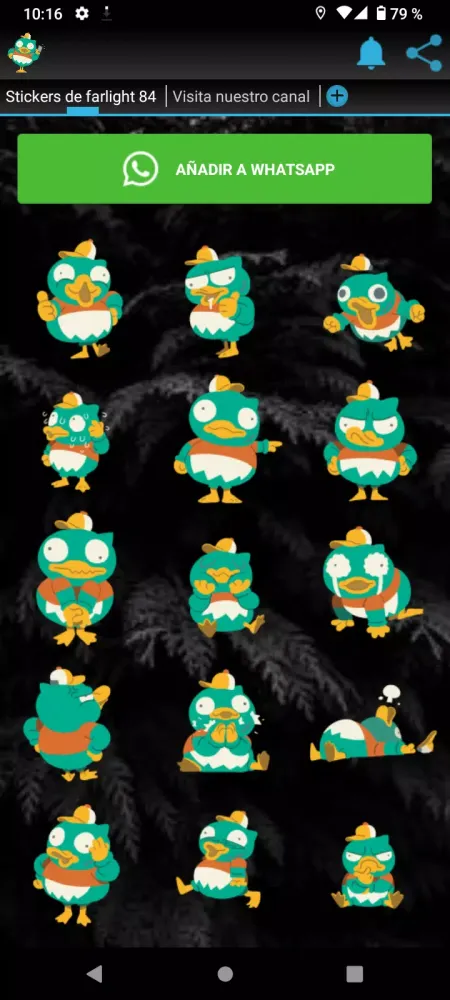 Stickers de farlight 84 Screenshots